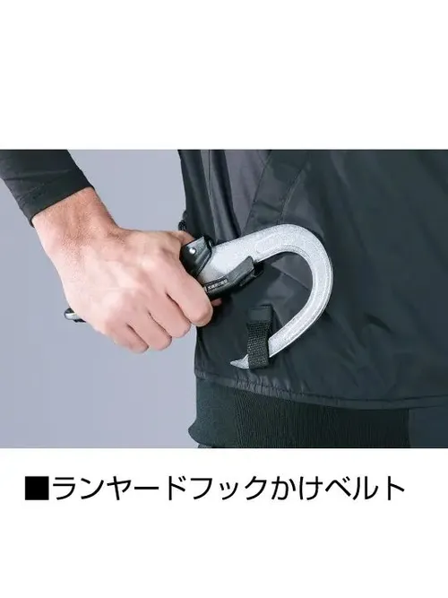 空調服(R)ベスト＋18.0V超大風量瞬間冷却ターボハイパワーファン対応スターターキット（ロングケーブル）（ファンブラック） 画像16