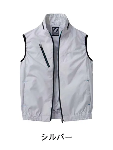 空調服(R)ベスト＋14.4V瞬間冷却超大容量ターボハイパワーファン対応スターターキット（ファンレッド）※ケーブル差込口は円形 画像8