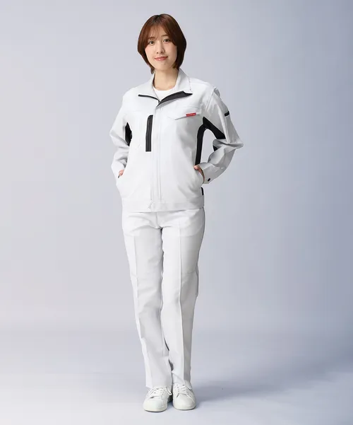 製品制電ストレッチジャンパー　※SLIM FIT※ 画像2