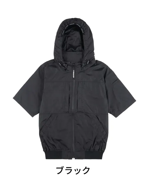 空調服(R)半袖ブルゾン（フード付） 画像7