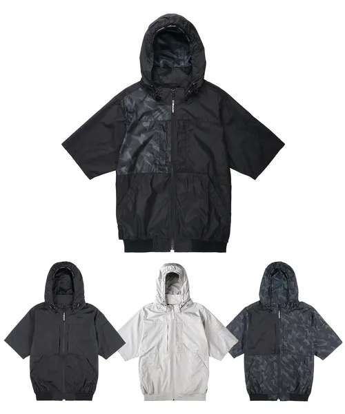 空調服(R)半袖ブルゾン（フード付） 画像3