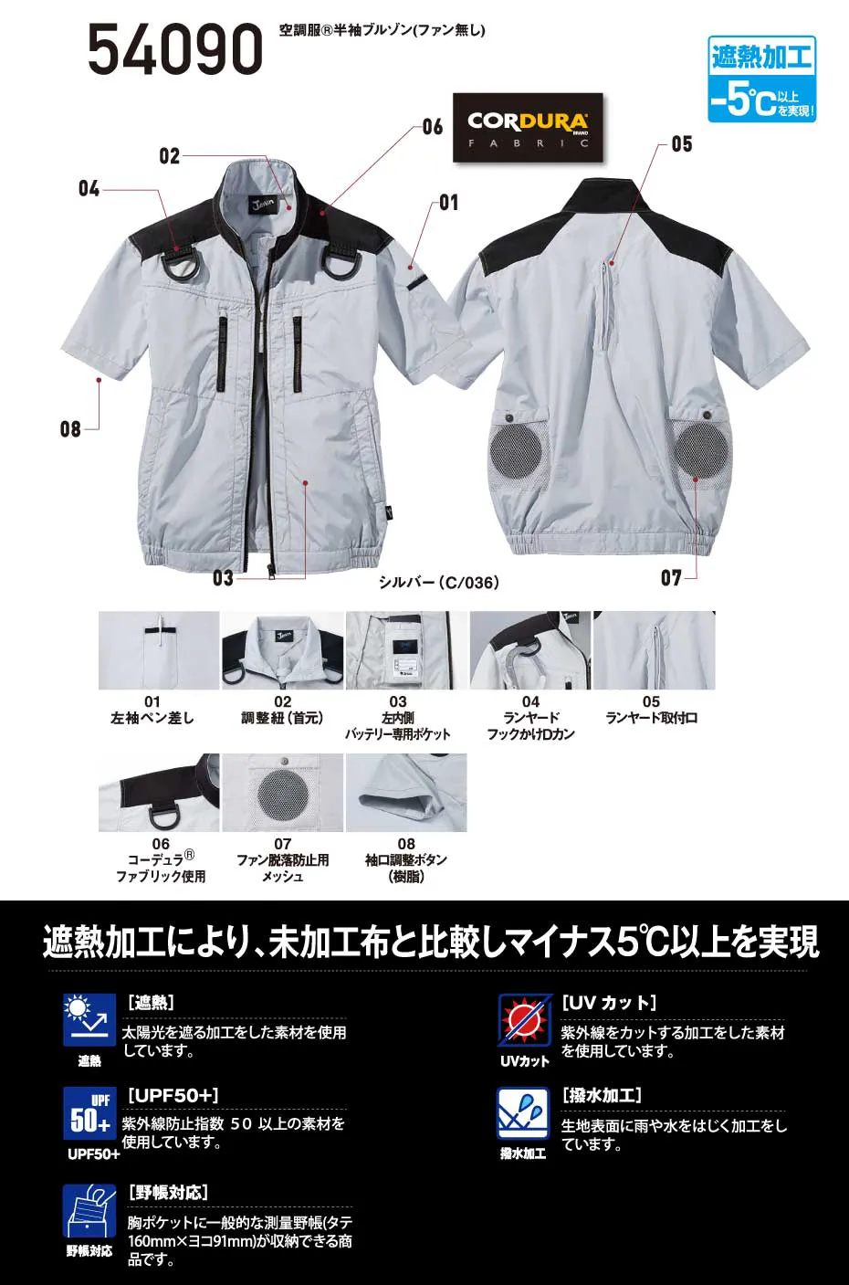 ランヤード一体型でフルハーネス対応