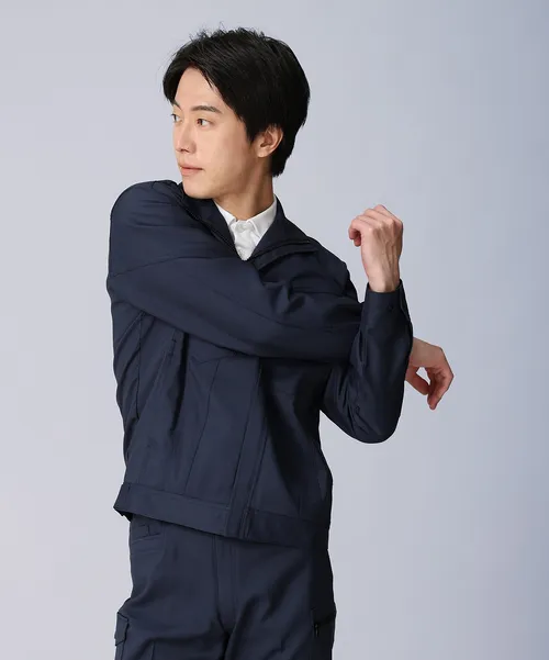 エコ製品制電ストレッチジャンパー※SLIM FIT※ 画像2