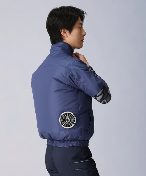 空調服(R)半袖ブルゾン(ファン無し) 画像3