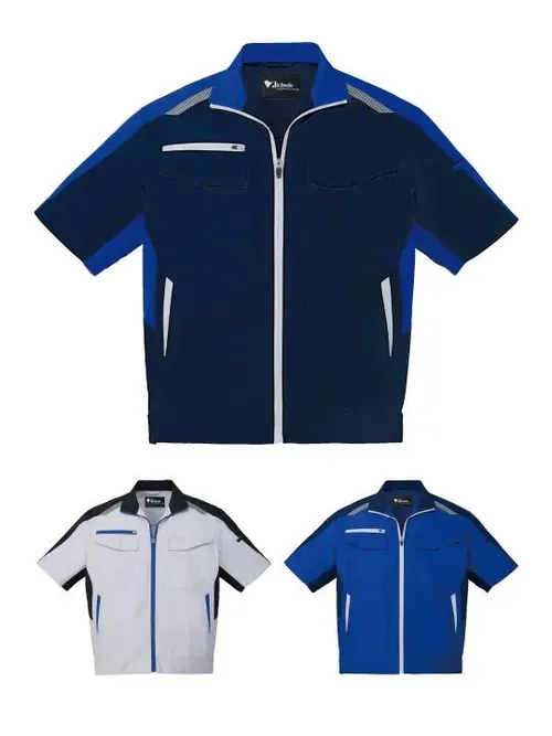 抗ウイルス加工半袖ジャンパー ※SLIM FIT※