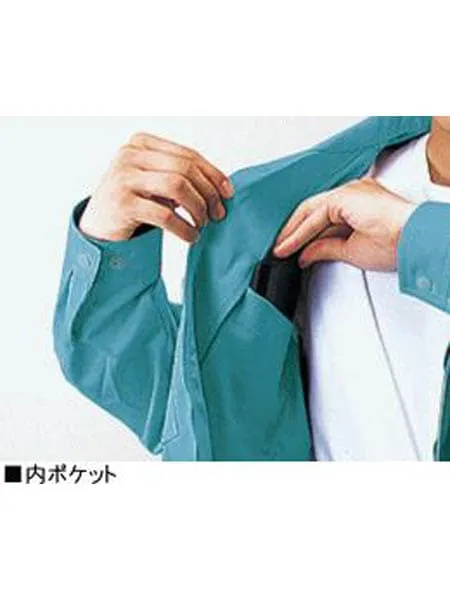 製品制電長袖ブルゾン 画像11