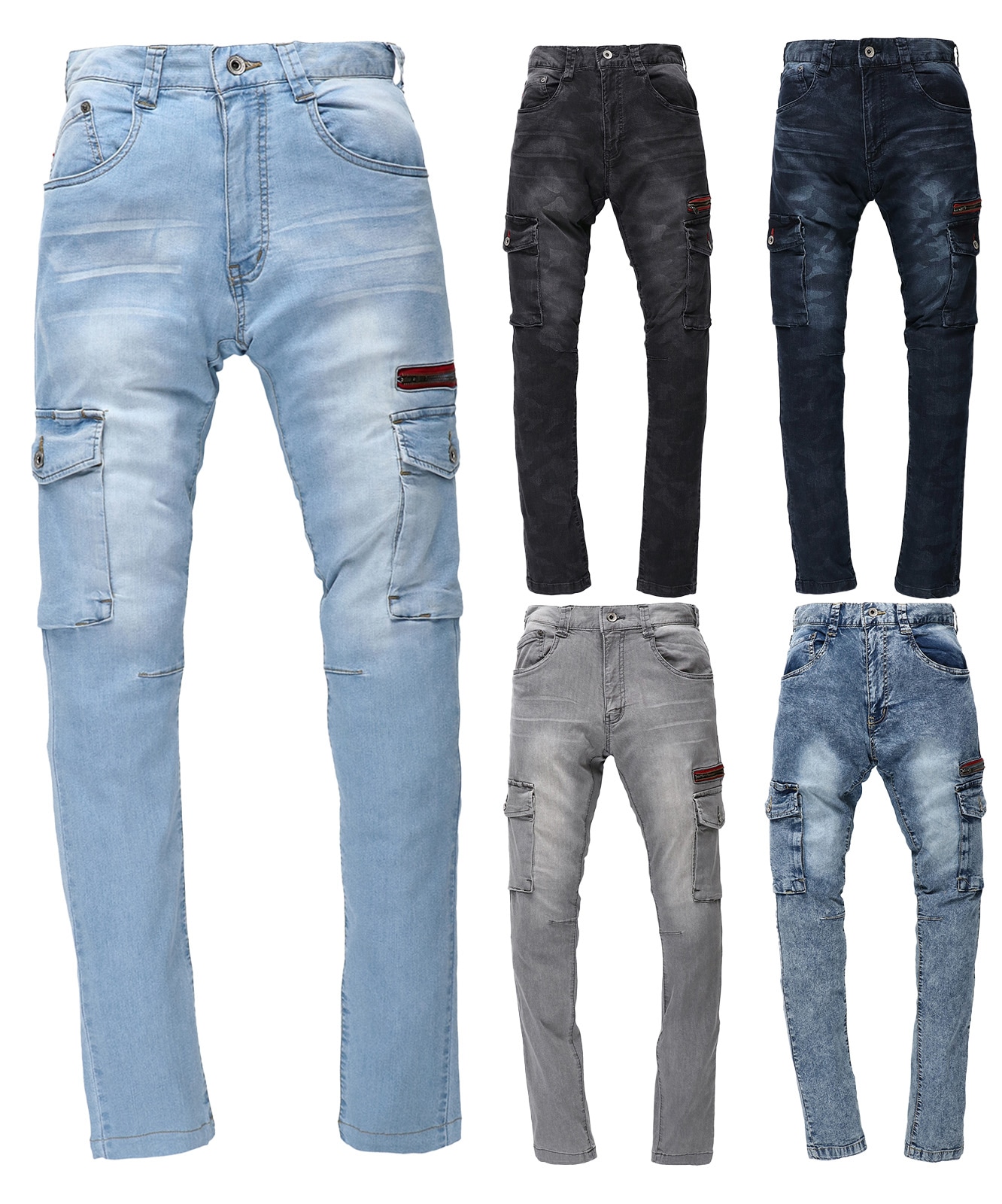 ストレッチノータックカーゴパンツ ※SLIM FIT※