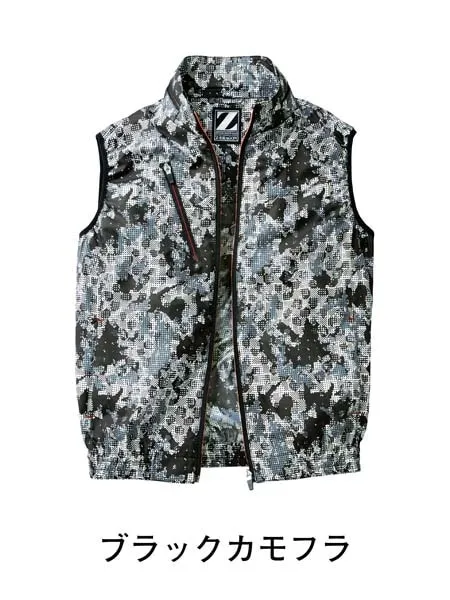 空調服(R)ベスト＋18.0V超大風量瞬間冷却ターボハイパワーファン対応スターターキット（ファンレッド） 画像7