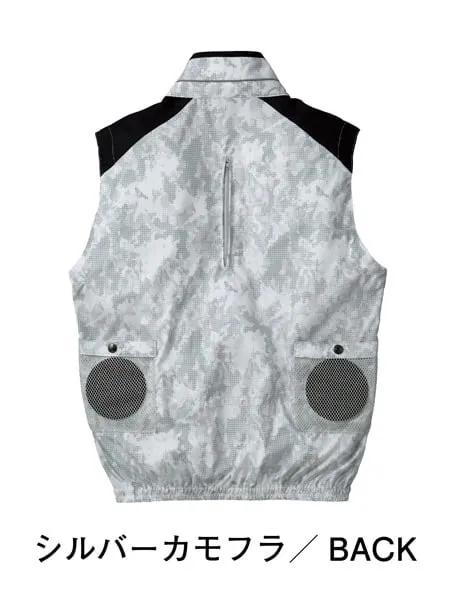 空調服(R)ベスト＋18.0V超大風量瞬間冷却ターボハイパワーファン対応スターターキット（ファングレー） 画像4