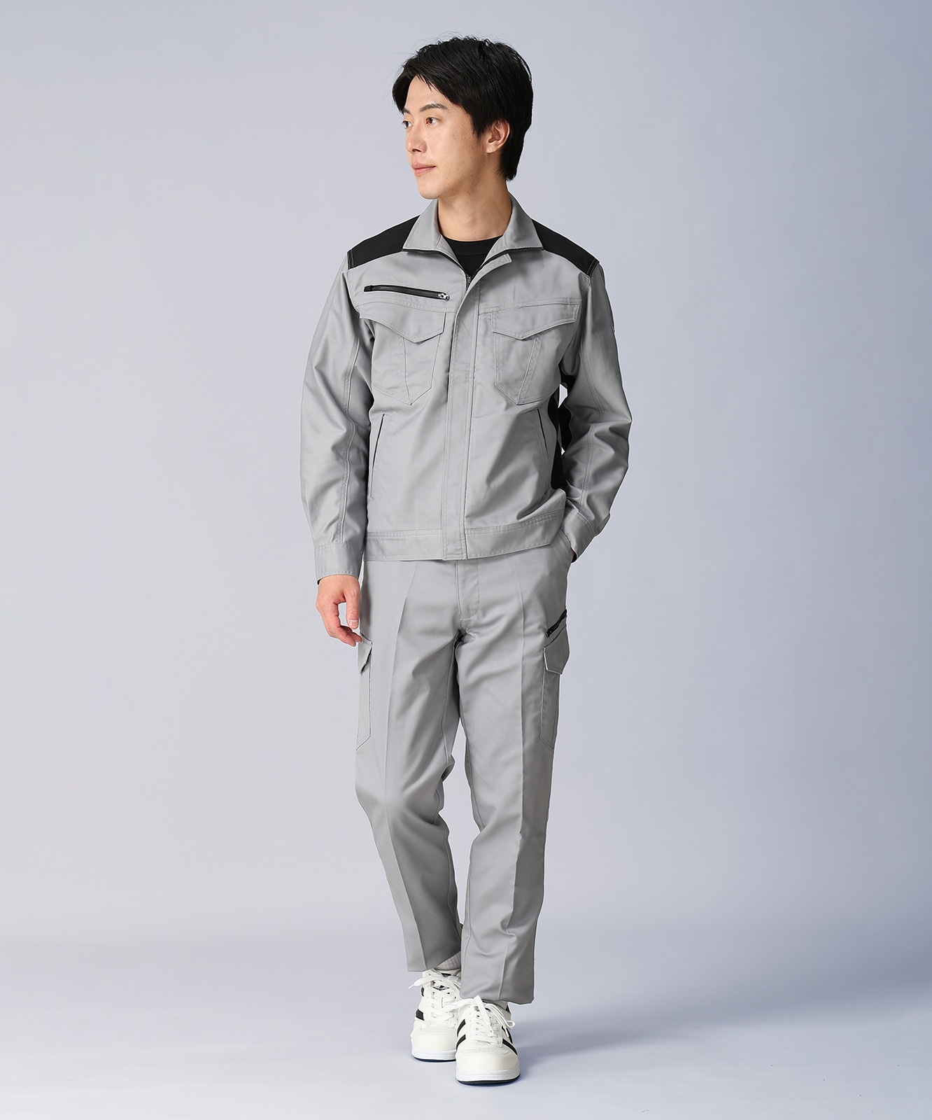 製品制電ストレッチジャンパー※SLIM FIT※