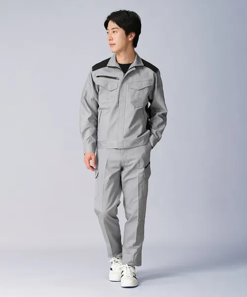 製品制電ストレッチジャンパー※SLIM FIT※ 画像1