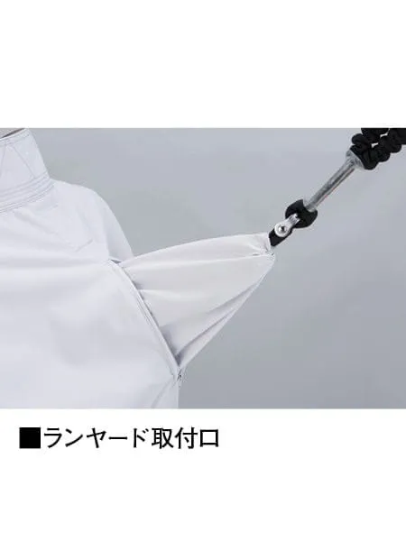 空調服(R)半袖ブルゾン＋14.4V瞬間冷却超大容量ターボハイパワーファン対応スターターキット（ファンブラック）※ケーブル差込口は円形 画像13