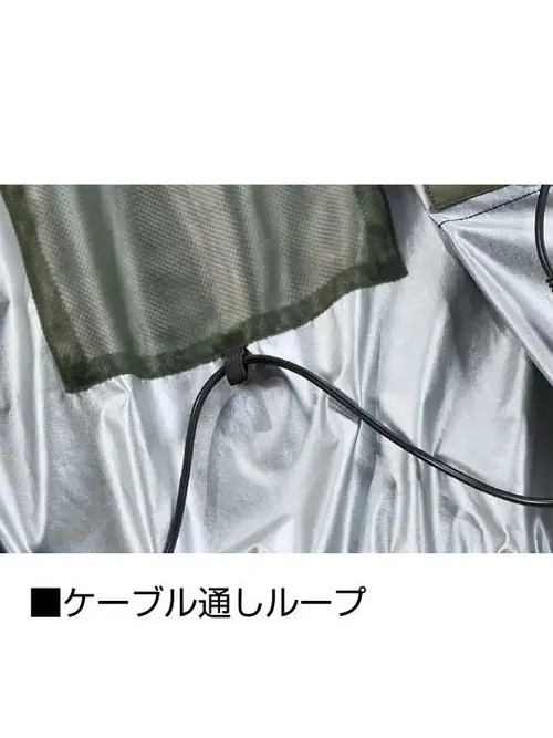 空調服(R)ベスト＋18.0V超大風量瞬間冷却ターボハイパワーファン対応スターターキット（ファングレー） 画像20