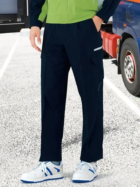 製品制電ストレッチワンタックカーゴパンツ　※SLIM FIT※