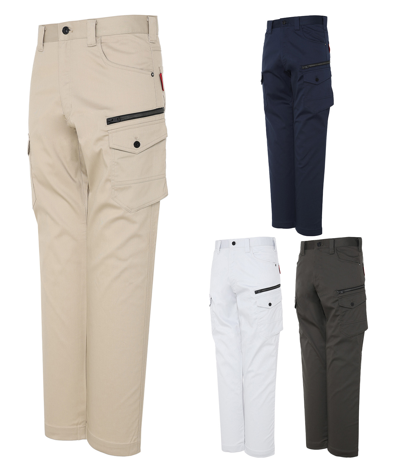 ストレッチノータックカーゴパンツ※SLIM FIT※