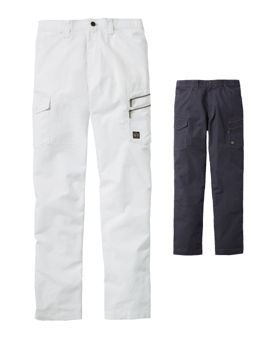 ノータックカーゴパンツ