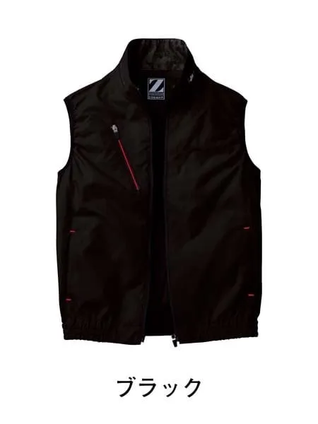 空調服(R)ベスト＋14.4V瞬間冷却超大容量ターボハイパワーファン対応スターターキット（ファングレー）※ケーブル差込口は円形 画像9