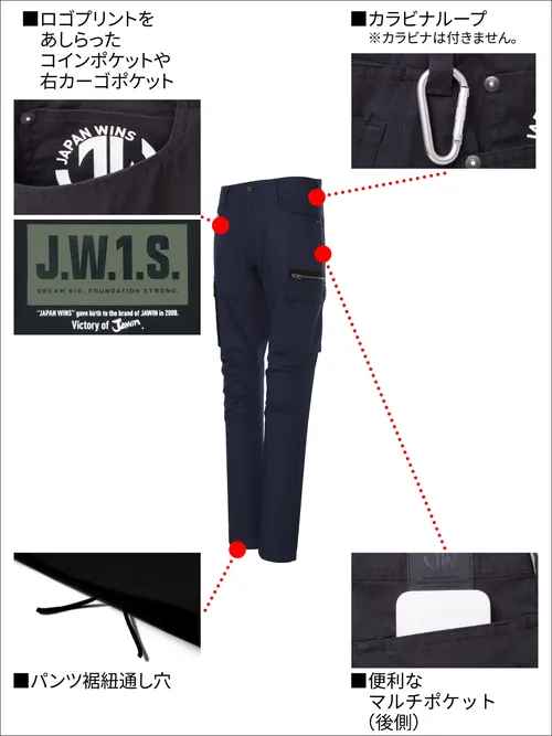 ストレッチノータックカーゴパンツ※SLIM FIT※ 画像6