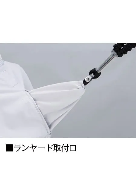 空調服(R)長袖ブルゾン＋18.0V超大風量瞬間冷却ターボハイパワーファン対応スターターキット（ファンブラック） 画像13