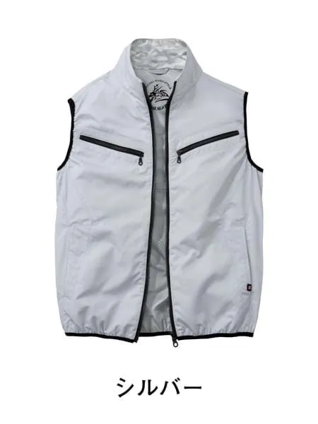 空調服(R)ベスト＋18.0V超大風量瞬間冷却ターボハイパワーファン対応スターターキット（ファンブラック） 画像7