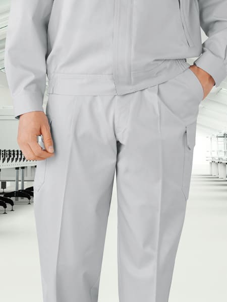 製品制電ストレッチワンタックカーゴパンツ