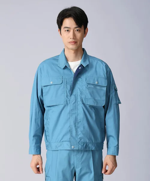 製品制電長袖ブルゾン 画像13