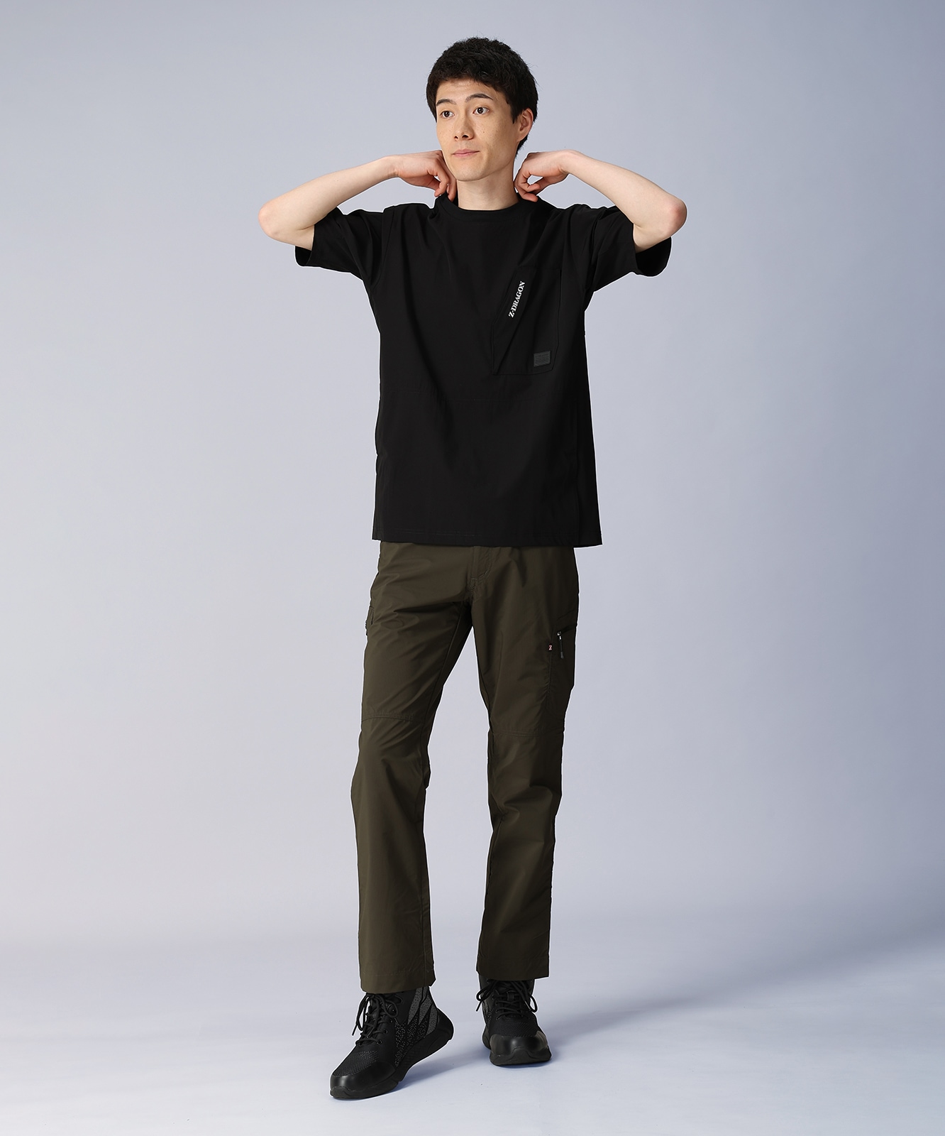 ストレッチ半袖Tシャツ