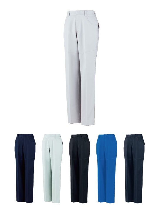 製品制電ストレッチレディースパンツ　※SLIM FIT※