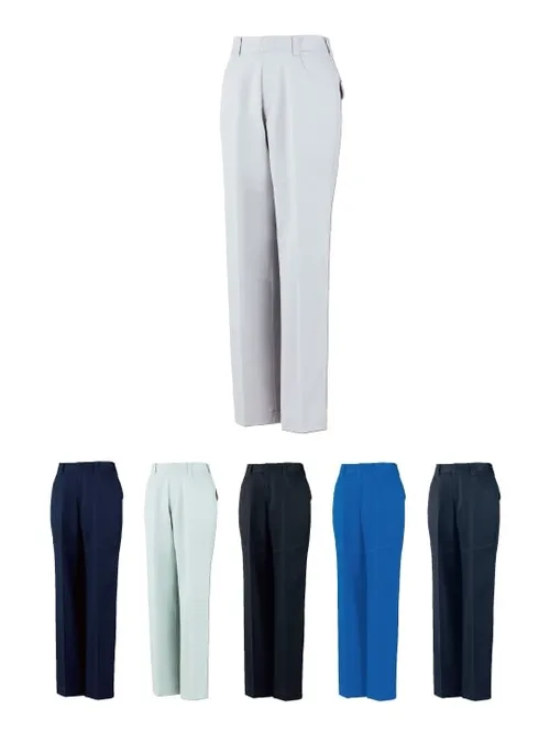 製品制電ストレッチレディースパンツ　※SLIM FIT※
