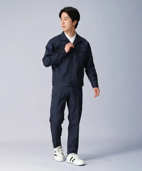 エコ製品制電ストレッチジャンパー※SLIM FIT※