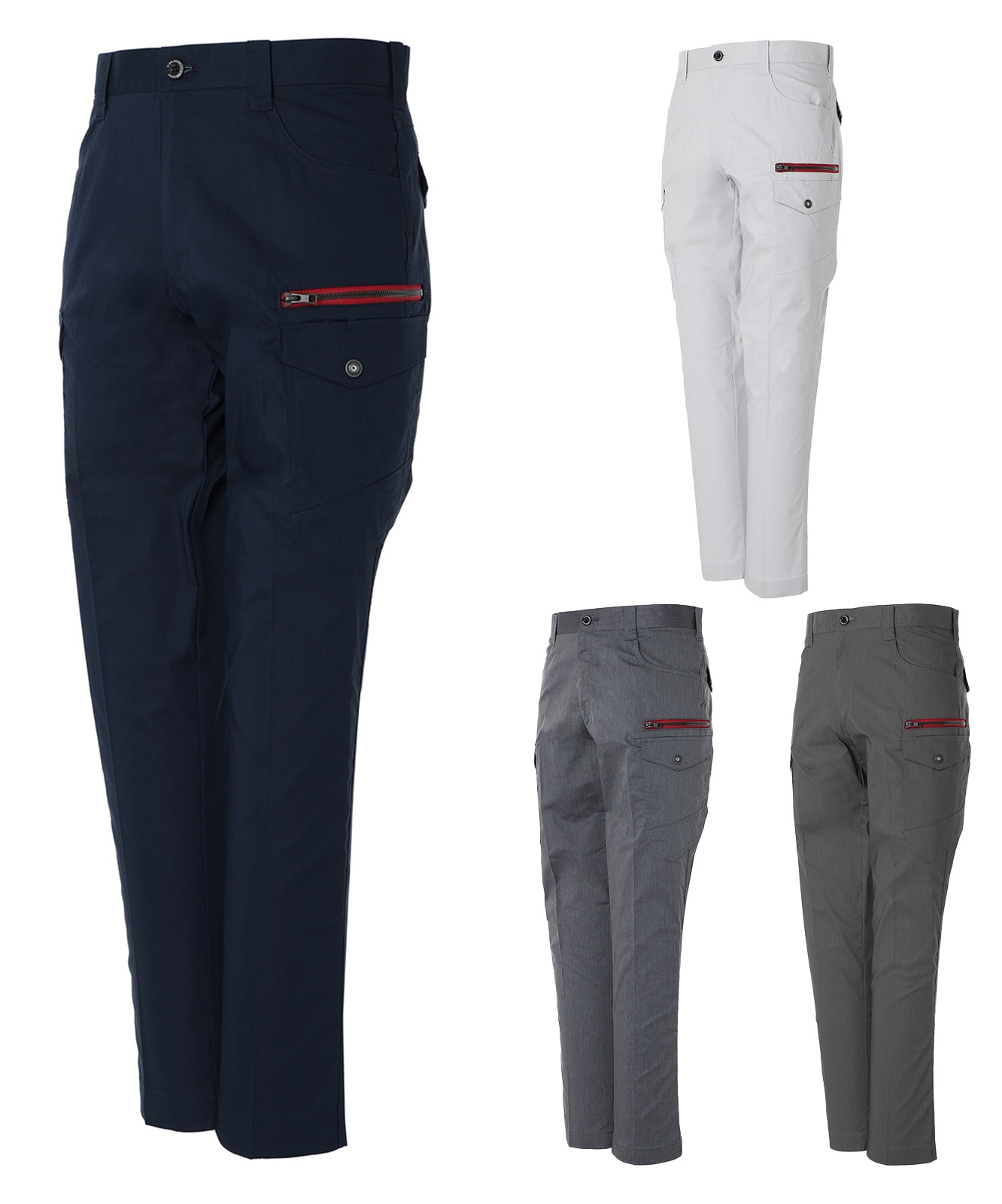 エコストレッチノータックカーゴパンツ※SLIM FIT※