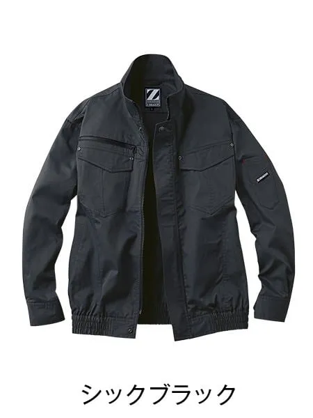 空調服(R)長袖ブルゾン＋18.0V超大風量瞬間冷却ターボハイパワーファン対応スターターキット（ファンレッド） 画像6