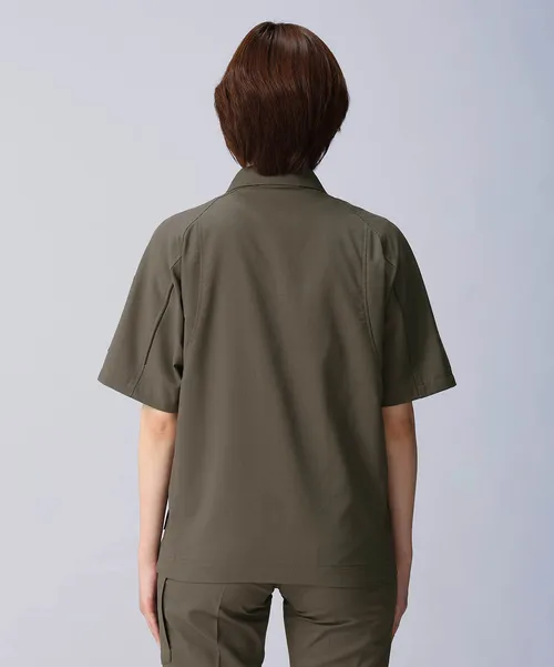エコ製品制電ストレッチ半袖ジャンパー※REGULAR※ 画像10
