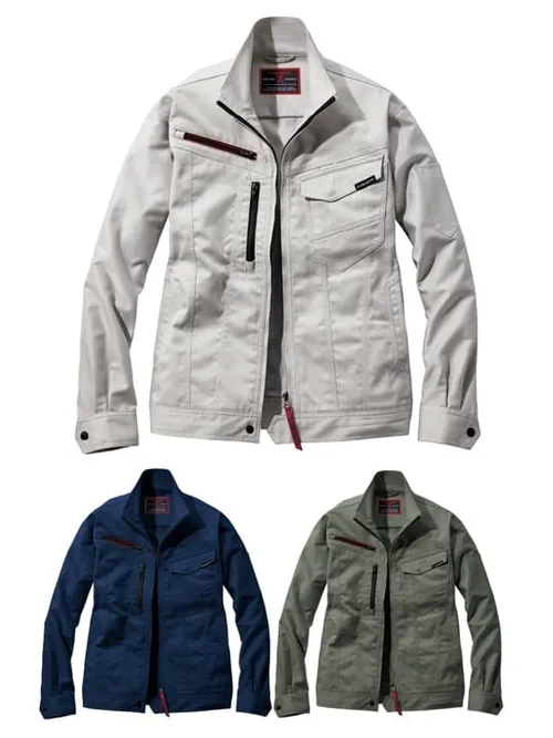 エコ製品制電ストレッチジャンパー※SLIM FIT※