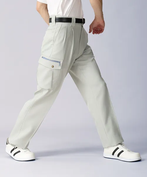 ストレッチツータックカーゴパンツ 画像3