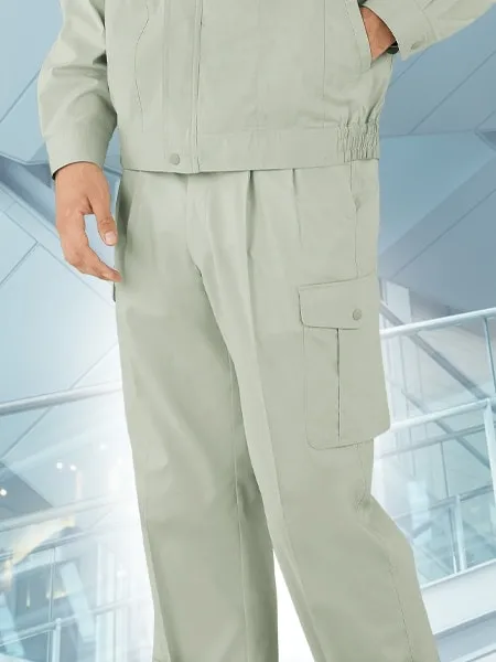エコストレッチツータックカーゴパンツ