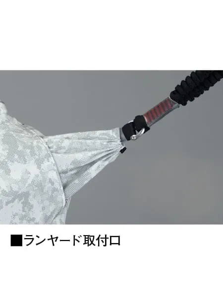 空調服(R)ベスト＋14.4V瞬間冷却超大容量ターボハイパワーファン対応スターターキット（ファンチャコールグレー）※ケーブル差込口は円形 画像12