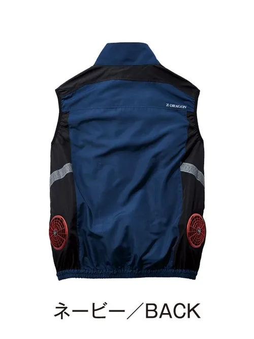 空調服(R) ベスト＋18.0V超大風量瞬間冷却ターボハイパワーファン対応スターターキット（ロングケーブル）（ファングレー） 画像3