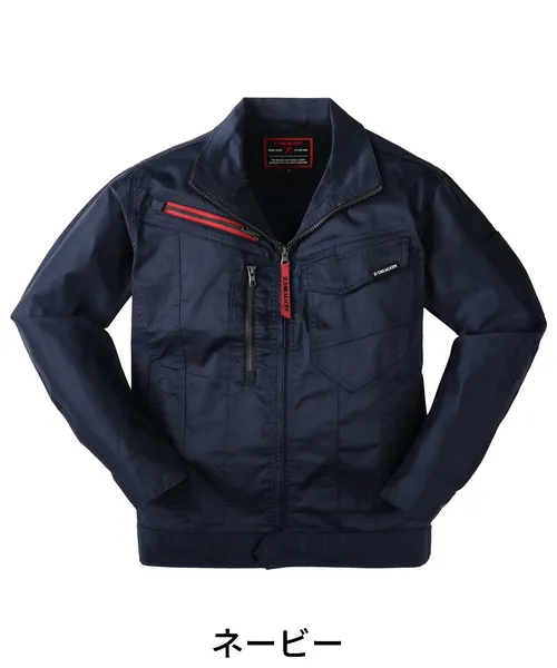 エコ製品制電ストレッチ長袖ジャンパー※SLIM FIT※ 画像5