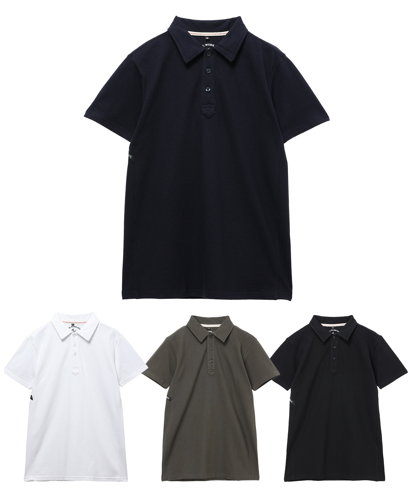 ストレッチ半袖ポロシャツ ※SLIM FIT※