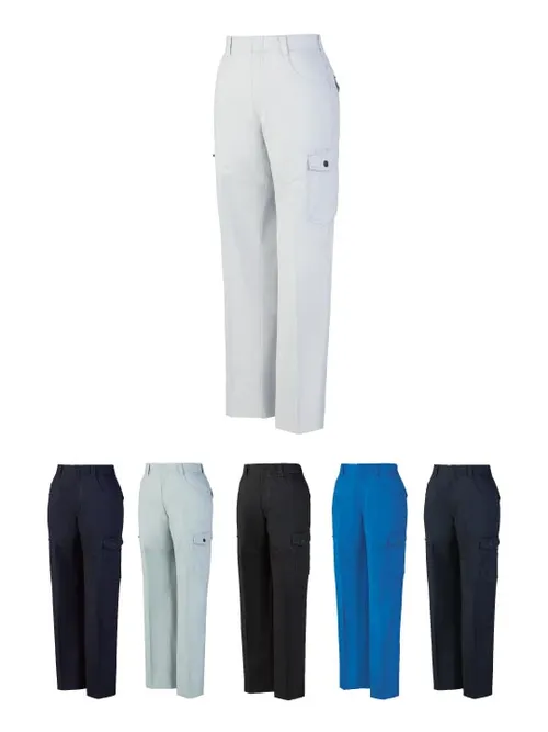 製品制電ストレッチレディースカーゴパンツ（裏付）※SLIM FIT※