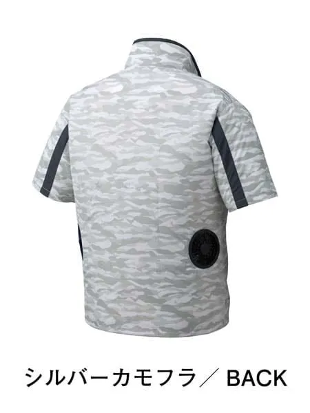 空調服(R)半袖ジャケット＋25V超大風量連続モード搭載 スターターキット（ファングレー） 画像4