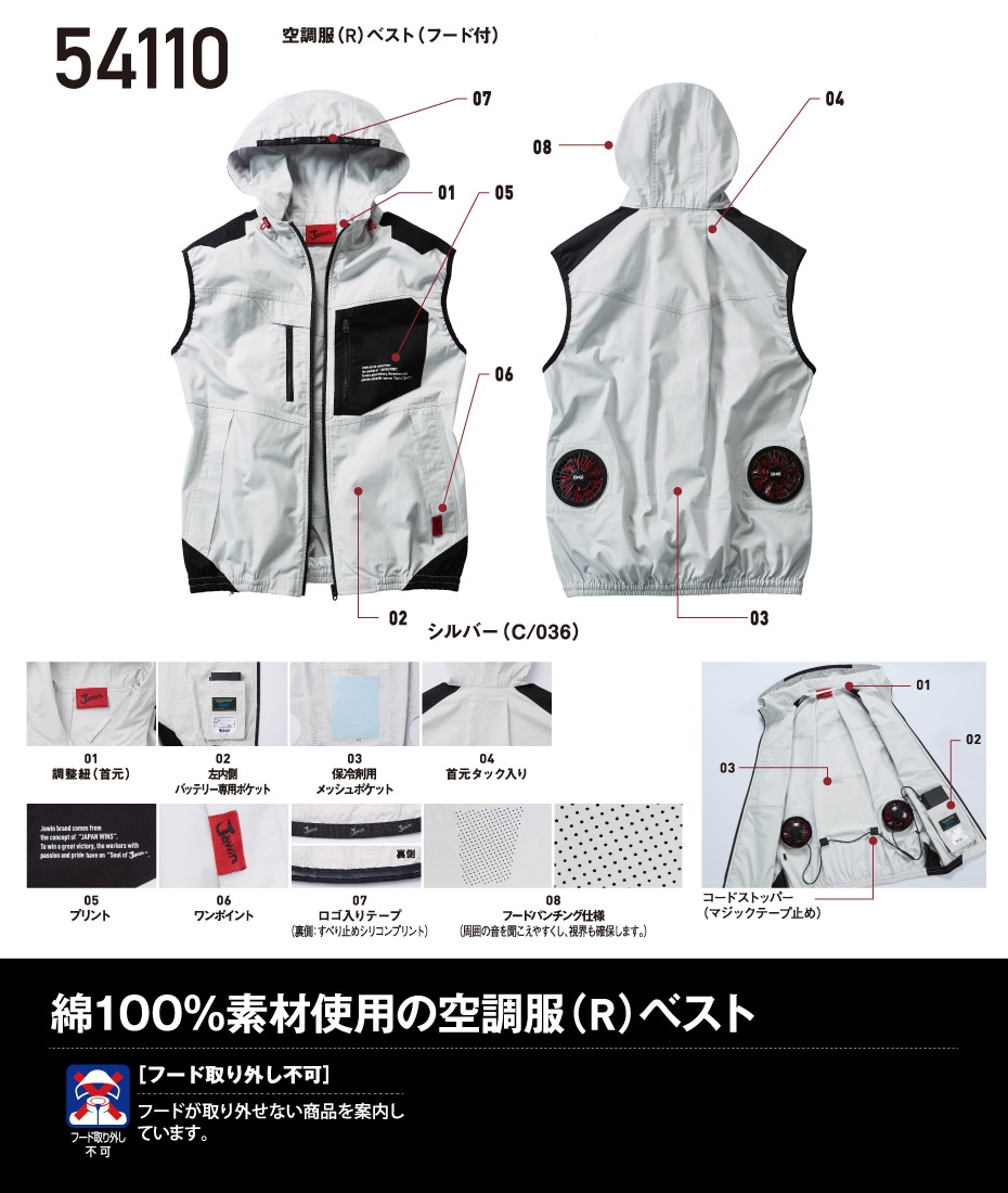 左内側バッテリーポケット