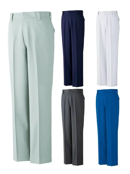 エコ製品制電ストレッチノータックパンツ※SLIM FIT※