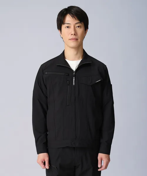 製品制電ストレッチ長袖ジャンパー※SLIM FIT※ 画像14