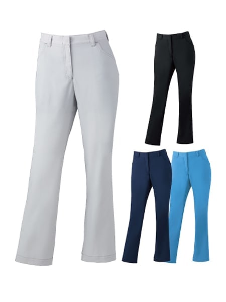 製品制電ストレッチレディースパンツ（裏付） ※SLIM FIT※