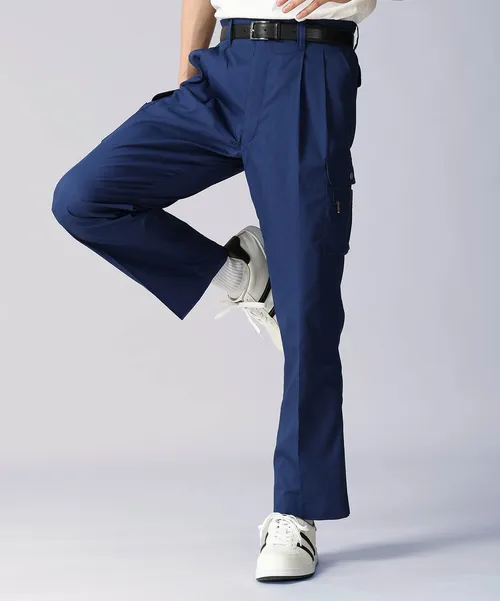 抗菌防臭ツータックカーゴパンツ 画像8