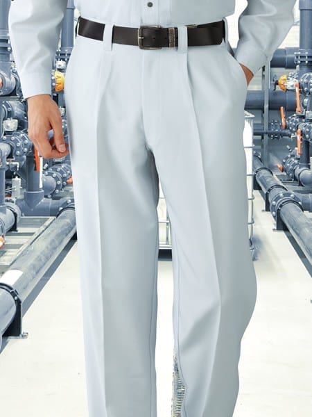 エコ製品制電ストレッチワンタックパンツ