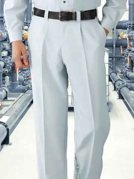 エコ製品制電ストレッチワンタックパンツ