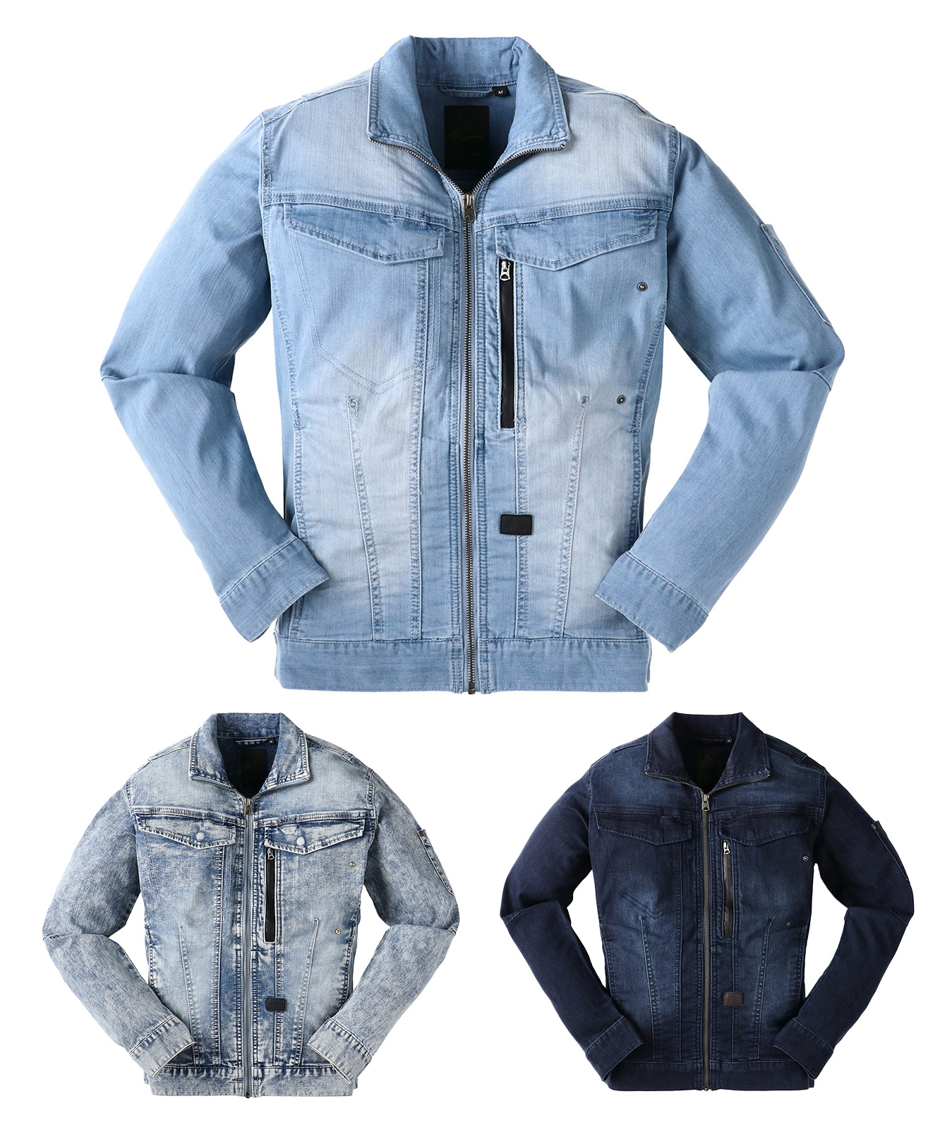 ストレッチ長袖ジャンパー※SLIM FIT※